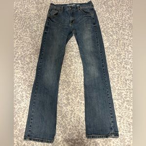 Wrangler Retro Slim Boot Jeans 30x34 NEEDS REPAIR